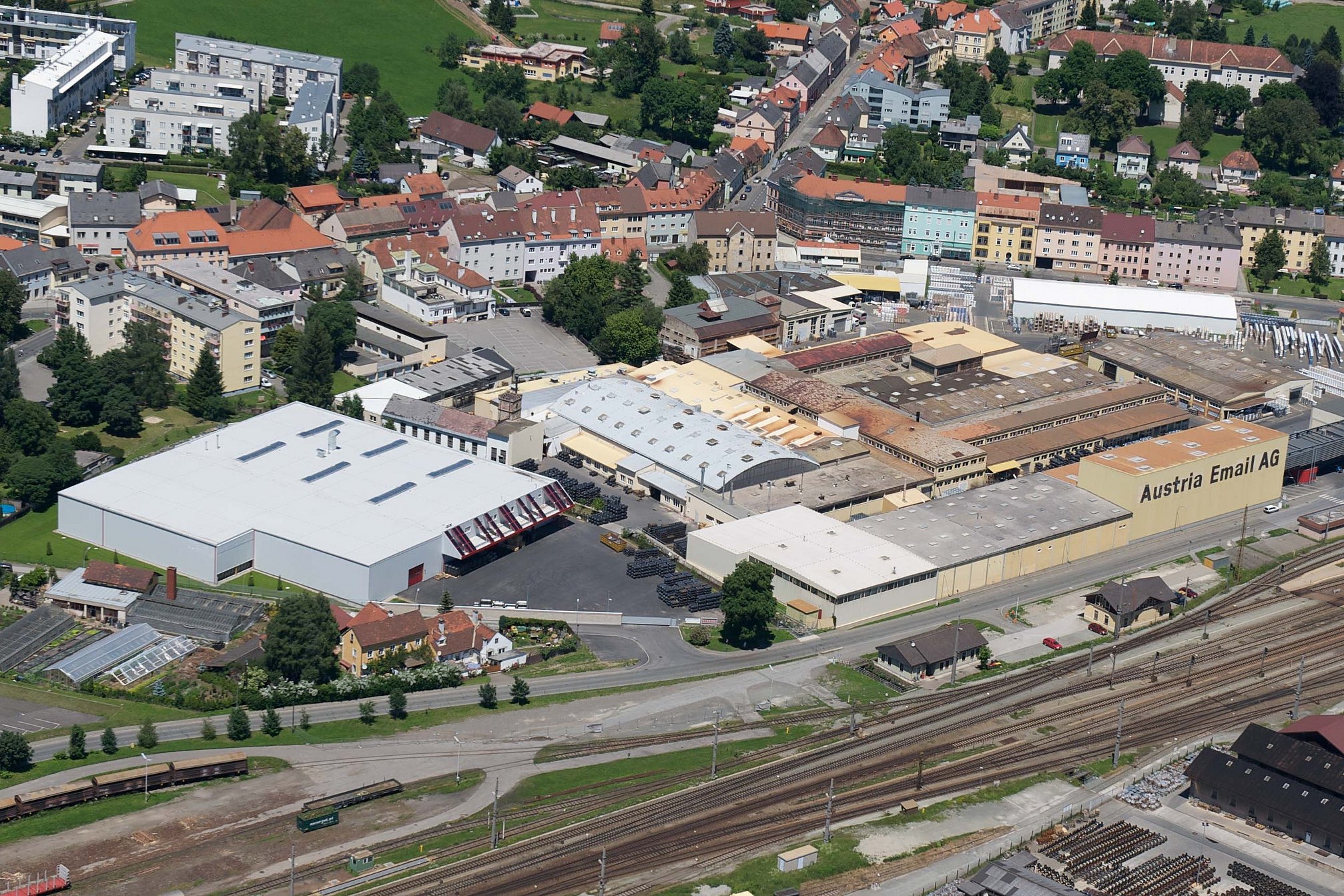 Austria Email AG Knittelfeld Avusturya Genel Merkezi ve Üretim Tesisi