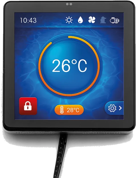 Polytropic TFT ekran: kilitli ekran