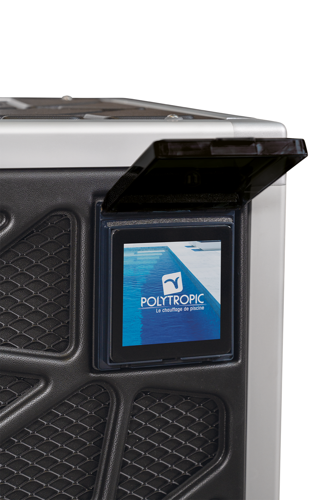 Polytropic TFT ekran kapağı açık, açılış ekranı