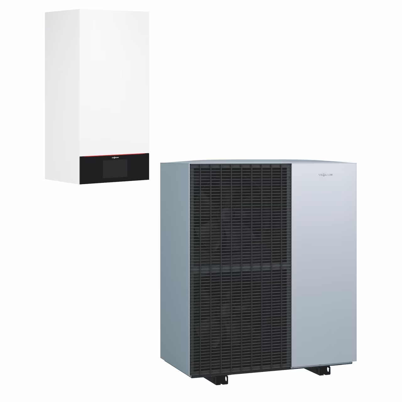 Viessmann Vitocal 150-A indoor and outdoor unit