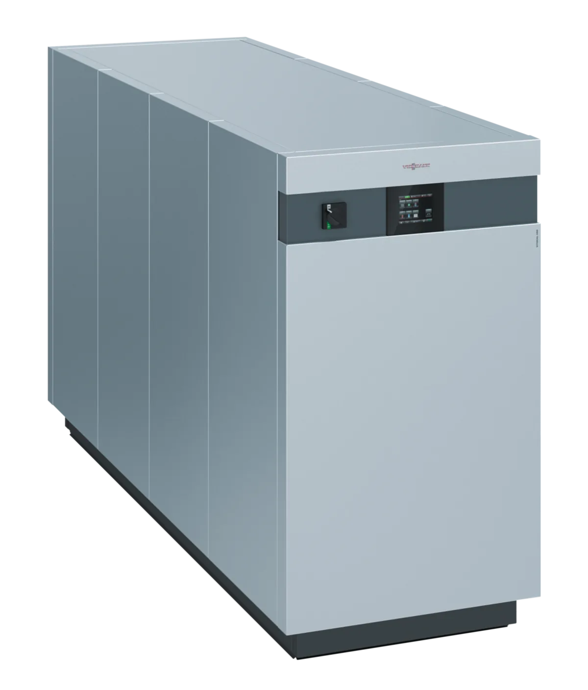 Viessmann Vitocal 350-HT PRO yüksek sıcaklık ısı pompası, yan görünüm